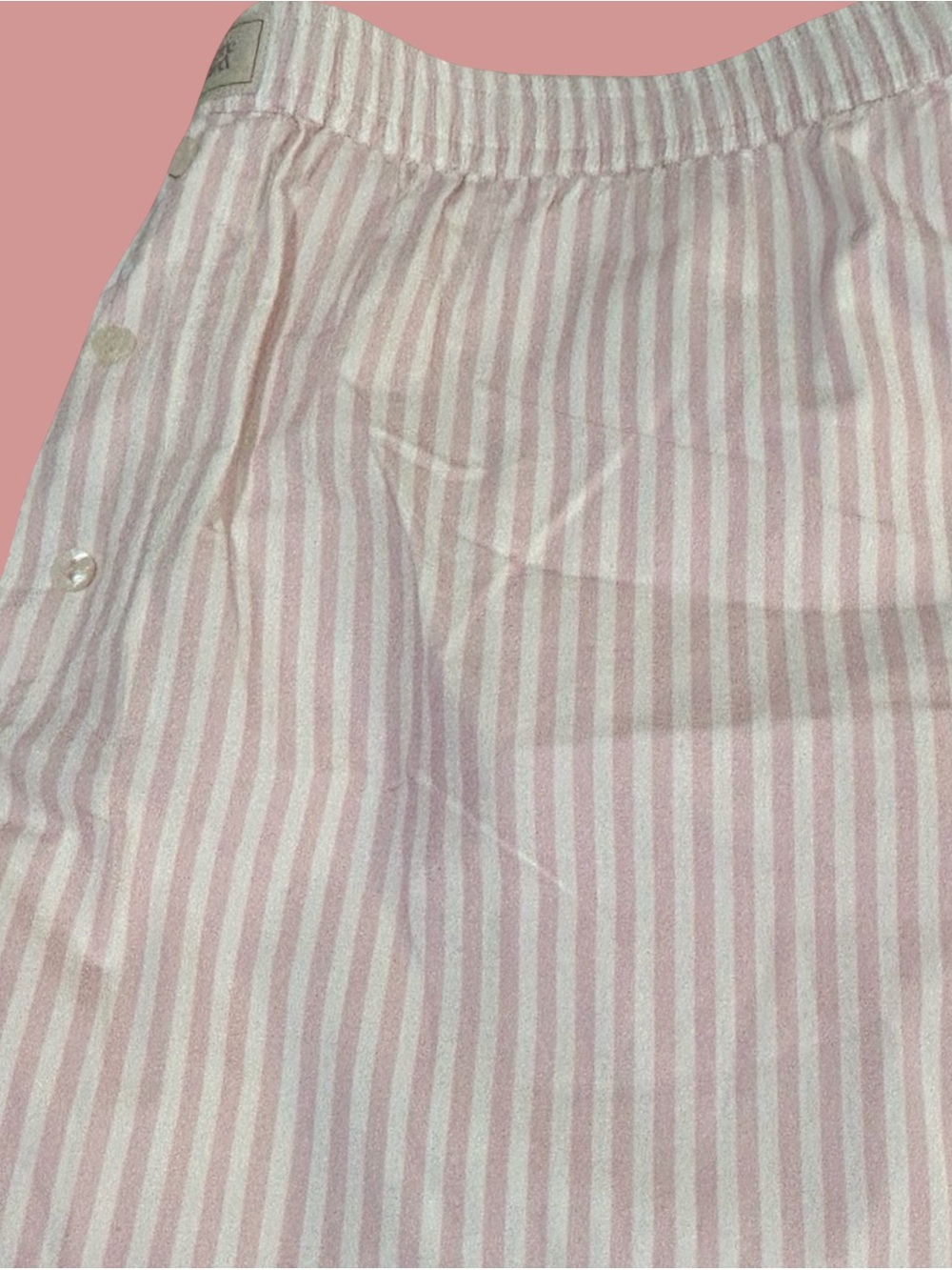 New w/ Tags– in soft, lightweight cotton pink & white boxers w/ a dog w/ Flowers - Picture 3 of 13